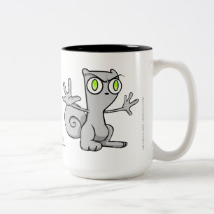 De Café Em Dois Tons Matar você mesmo: Caneca espumosa