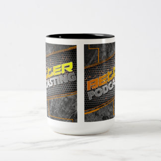 De Café Em Dois Tons Melhor caneca Podcasting