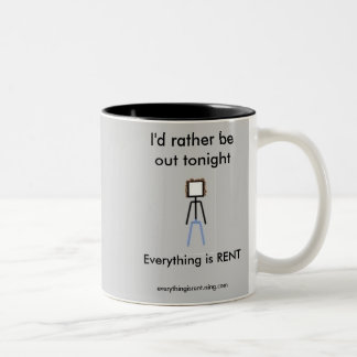 De Café Em Dois Tons Mimi caneca