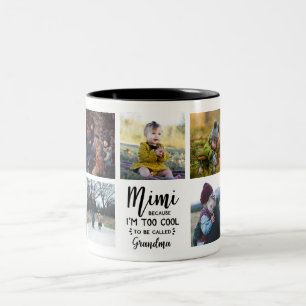 De Café Em Dois Tons Mimi Porque Eu Sou Muito Legal Caneca Personalizad
