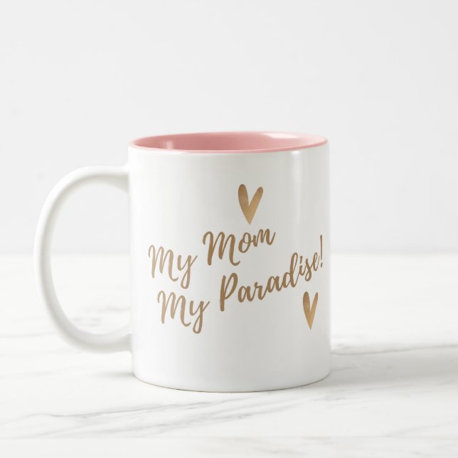 De Café Em Dois Tons Minha mãe, minha caneca do paraíso (Esquerda)