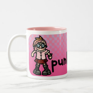 De Café Em Dois Tons mosh o sip. da caneca do poço