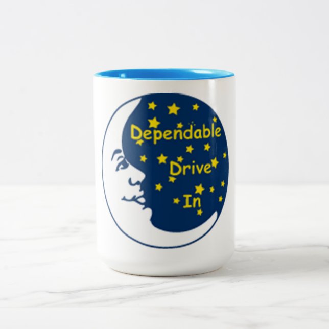 De Café Em Dois Tons Movimentação segura na caneca (Centro)