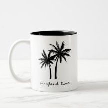 Na caneca do tempo da ilha