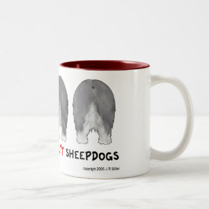 De Café Em Dois Tons Nada termina a caneca dos Sheepdogs
