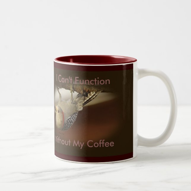 De Café Em Dois Tons Não pode funcionar caneca (Direita)
