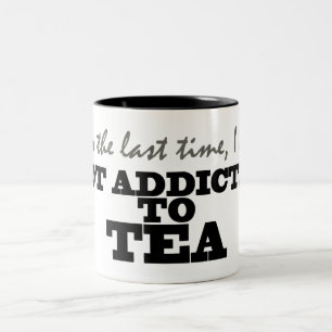 De Café Em Dois Tons Nao viciado à caneca do chá