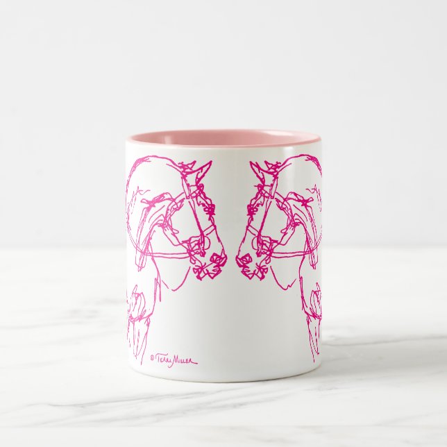 De Café Em Dois Tons Nariz para cheirar a caneca (Centro)