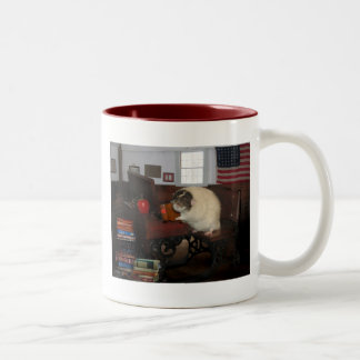 De Café Em Dois Tons Nenhuma caneca do teste animal