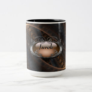 De Café Em Dois Tons Nirvi personalizou a caneca 2