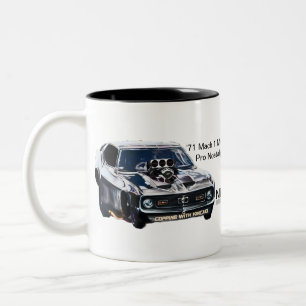 De Café Em Dois Tons NITRO MILITIA - caneca cerâmica