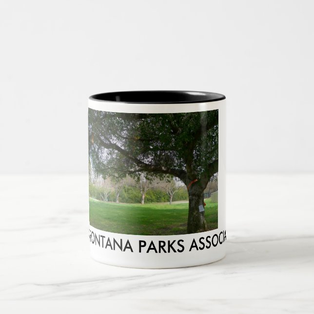 De Café Em Dois Tons Nomeie sua caneca (Centro)