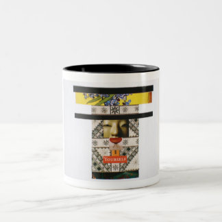 De Café Em Dois Tons Nomeie sua caneca VOCÊ MESMO