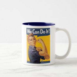 De Café Em Dois Tons Nós podemos fazê-lo - caneca