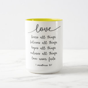 De Café Em Dois Tons O amor carrega toda a caneca das coisas