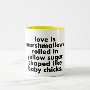 DE CAFÉ EM DOIS TONS O AMOR É MARSHMALLOWS ROLADOS… NA CANECA