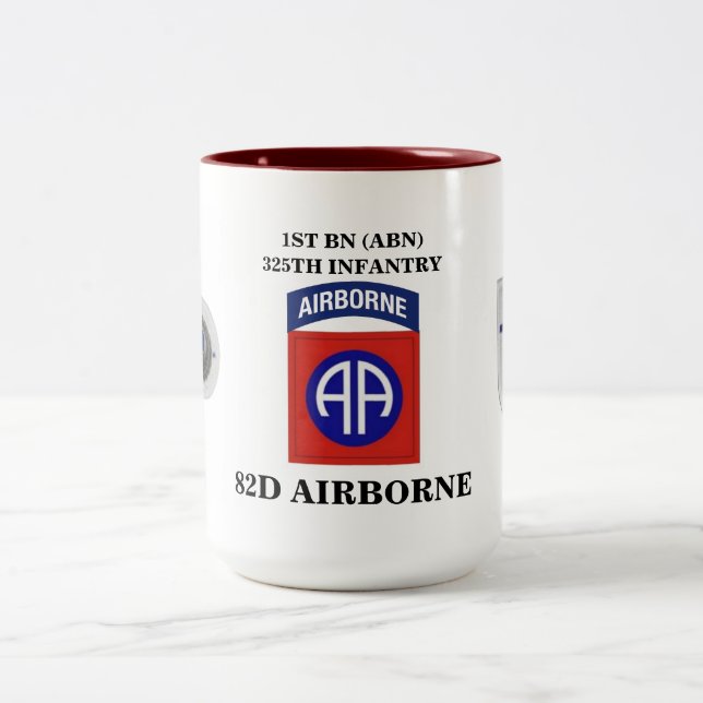 De Café Em Dois Tons ø BN (ABN) 325 CANECA da INFANTARIA 82D ABN (Centro)