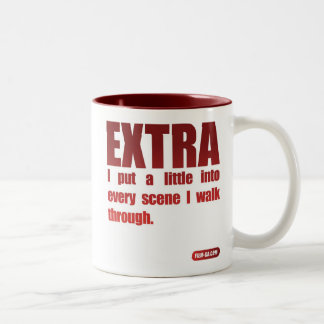 De Café Em Dois Tons ò Caneca da refeição "extra "