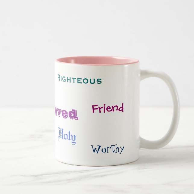 De Café Em Dois Tons O deus chama-me caneca (Direita)
