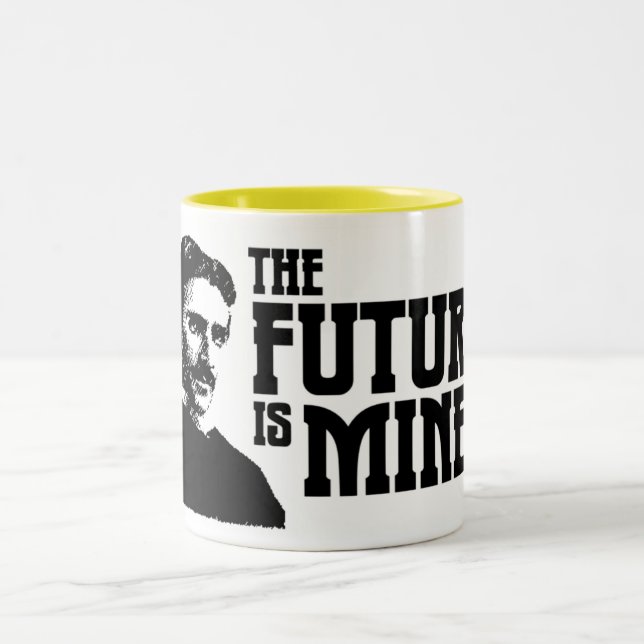 De Café Em Dois Tons O futuro é meu! Caneca (Centro)