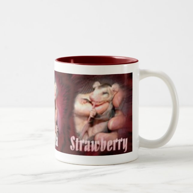 De Café Em Dois Tons O gambá Flavors a cópia da caneca (Direita)