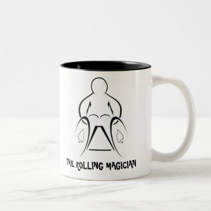De Café Em Dois Tons O mágico do rolamento - caneca oficial!