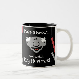 De Café Em Dois Tons O raio revê a caneca especial