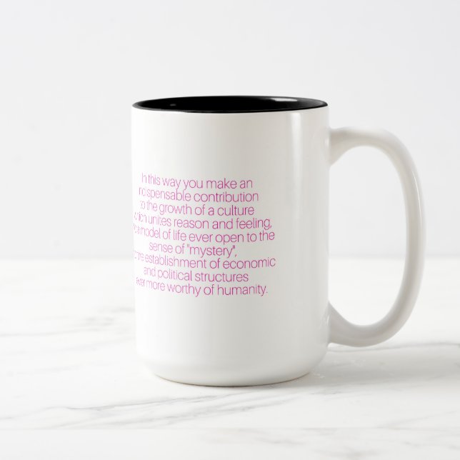De Café Em Dois Tons Obrigado as mulheres que trabalham a caneca (Direita)