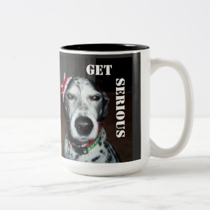 De Café Em Dois Tons Obtenha a caneca séria