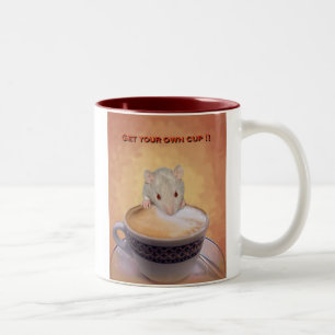 De Café Em Dois Tons Obtenha sua própria caneca