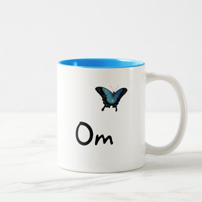 De Café Em Dois Tons OM caneca (Direita)