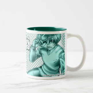 De Café Em Dois Tons OMI, caneca monocromática do logotipo