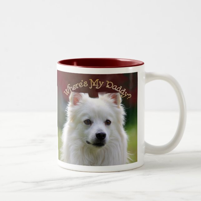 De Café Em Dois Tons Onde está minha caneca do pai (Direita)