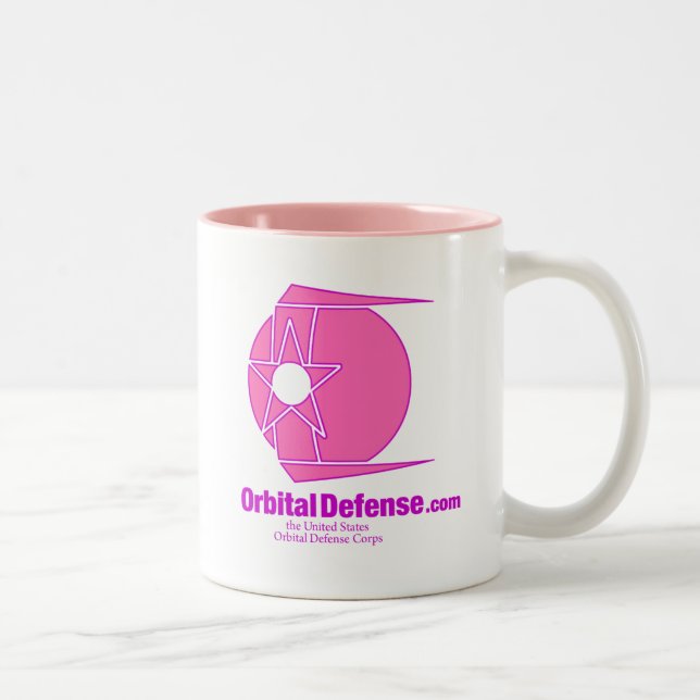 De Café Em Dois Tons ~ orgulhoso OrbitalDefense.com da caneca da mamã (Direita)