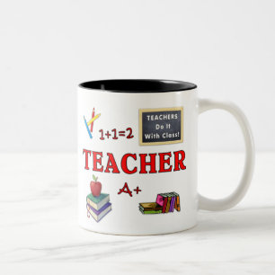De Café Em Dois Tons Os professores da caneca do presente do professor