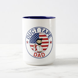 De Café Em Dois Tons Pai da Fita Adesiva - Caneca