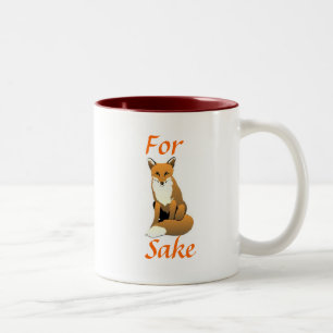 De Café Em Dois Tons Para a caneca da causa do Fox