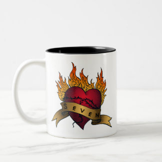 De Café Em Dois Tons Pecado completo do calço o da caneca