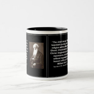 De Café Em Dois Tons Perigo da caneca da religião