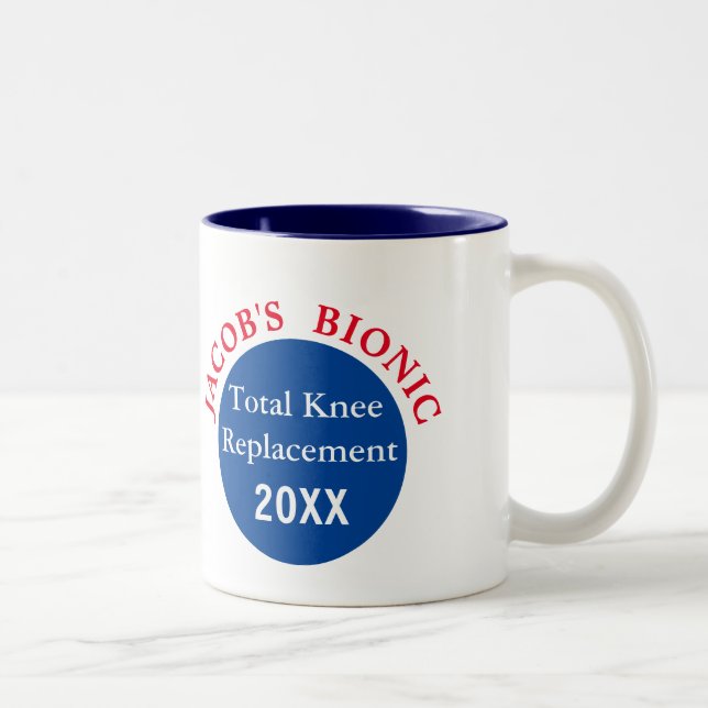 De Café Em Dois Tons Personalizado, sou uma caneca Bionic (substituição (Direita)