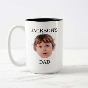 De Café Em Dois Tons Personalizar a caneca do bebê, personalizar a foto