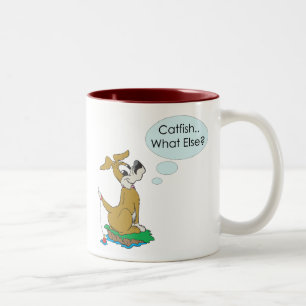 De Café Em Dois Tons Pesca Engraçada Caneca Pesca Humor Pesca Capuz