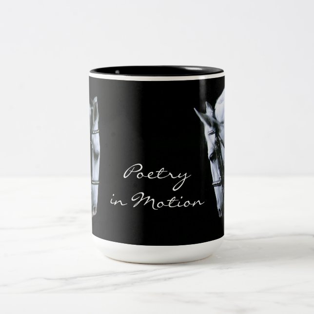 De Café Em Dois Tons Poesia na caneca do movimento (Centro)
