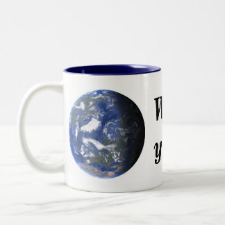 De Café Em Dois Tons Por que está você aqui? Caneca