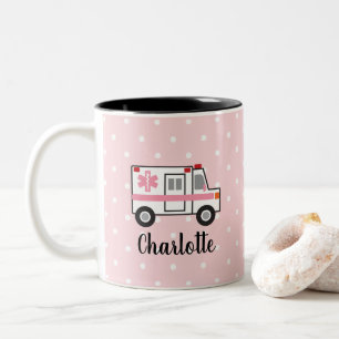 De Café Em Dois Tons Presente cor-de-rosa da caneca da caneca EMT da