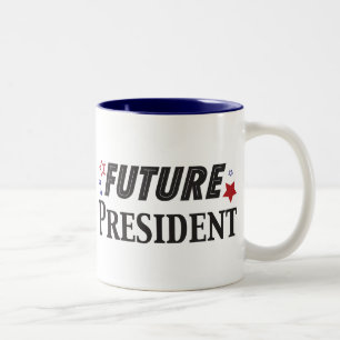 De Café Em Dois Tons Presidente futuro Caneca