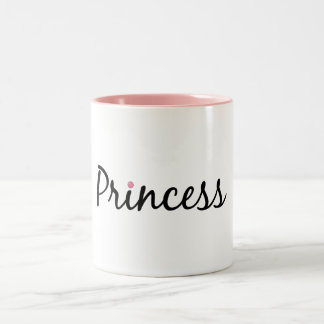 De Café Em Dois Tons Princesa Caneca