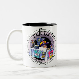 De Café Em Dois Tons Puxe! Caneca