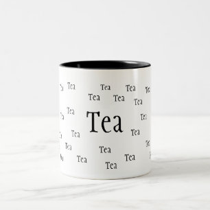DE CAFÉ EM DOIS TONS QUALQUER UM PARA UM PONTO DA CANECA DO CHÁ