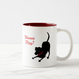 De Café Em Dois Tons Queira jogar a caneca